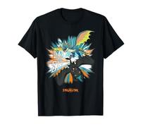DreamWorks Dragons Toothless and Stormfly Take to the Sky T-Shirt