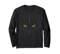 DreamWorks Dragons Toothless Big Face Long Sleeve T-Shirt