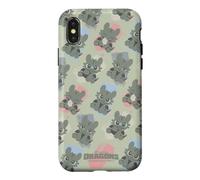 DreamWorks Dragons Toothless Expression Paint Strokes Case for iPhone X/XS