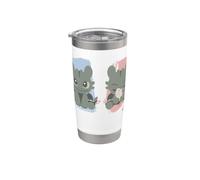 DreamWorks Dragons Toothless Expression Paint Strokes Stainless Steel Insulated Tumbler