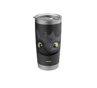 DreamWorks Dragons Toothless Night Fury Big Face Costume 3D Stainless Steel Insulated Tumbler