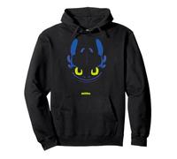 DreamWorks Dragons Toothless Night Fury Big Face Costume Pullover Hoodie