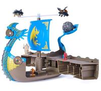 Dreamworks Dragons Transforming Viking Battle Ship Toy Figure Playset