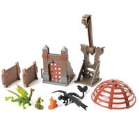 Dreamworks Dragons Trial of Flame Dragon Capture Toy Figure Playset