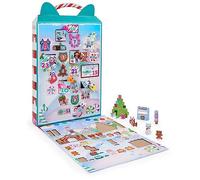 Gabbys Dollhouse, Advent Calendar 2023, 24 Surprise Toys with Figures, Stickers & Dollhouse Accessories, Kids Toys for Girls & Boys Ages 3+