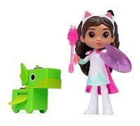Gabby's Dollhouse 6068571, Knight Gabby Figure Set with Surprise Mini Dragon Pal, Kids Toys for Girls & Boys Ages 3 and Up