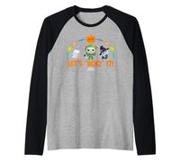 DreamWorks Gabby’s Dollhouse Let’s Boo It Halloween Raglan Baseball Tee
