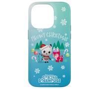 DreamWorks Gabby’s Dollhouse Meowy Christmas Candy Canes Case for iPhone 14 Pro