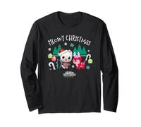 DreamWorks Gabby’s Dollhouse Meowy Christmas Candy Canes Long Sleeve T-Shirt