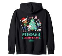 DreamWorks Gabby’s Dollhouse Meowy Christmas Holiday Zip Hoodie