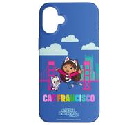DreamWorks Gabby’s Dollhouse The Movie Cat Francisco Rainbow Case for iPhone 16 Plus