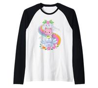 DreamWorks Gabby’s Dollhouse The Movie Kitty Fairy Bloom Raglan Baseball Tee