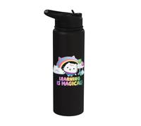 DreamWorks Gabby’s Dollhouse The Movie Learning is Magical Stainless Steel Insulated Water Bottle