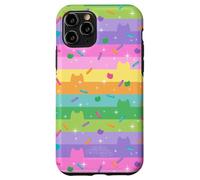 DreamWorks Gabby’s Dollhouse The Movie Sprinkle Stripe AOP Case for iPhone 11 Pro