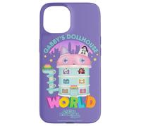 DreamWorks Gabby’s Dollhouse The Movie Tower Of Fun Case for iPhone 15