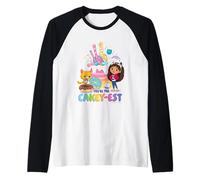 DreamWorks Gabby’s Dollhouse The Movie You’re The Cakey-est Raglan Baseball Tee