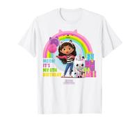 DreamWorks Gabby's Dollhouse 6th Birthday T-Shirt