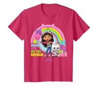 DreamWorks Gabby's Dollhouse 7th Birthday T-Shirt