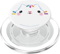 DreamWorks Gabby's Dollhouse Cakey Cat Big Face Halloween PopSockets PopGrip for MagSafe