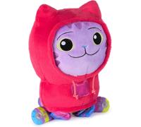 DreamWorks Gabby's Dollhouse DJ Catnip Plush Toy 25cm Movable Arms Stuffed Anima