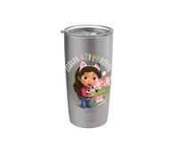 DreamWorks Gabby's Dollhouse Easter Kitty Bunny Stainless Steel Insulated Tumbler