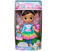 DreamWorks Gabby's Dollhouse Fairylandia Dandelion Magic Gabby Doll with Light-Up Wings, 13-Inch Doll with 20+ Sounds, Pretend Play Toys for Kids, Ages 3+
