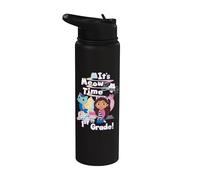DreamWorks Gabby's Dollhouse First Grade Stainless Steel Insulated Water Bottle