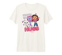 DreamWorks Gabby's Dollhouse Here for The Hugs Premium T-Shirt