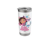 DreamWorks Gabby's Dollhouse Play Learn Explore Stainless Steel Insulated Tumbler