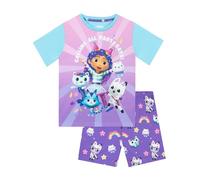 DREAMWORKS Gabbys Dollhouse Pyjamas | Pandy Paws And Mercat Girls Short Pyjamas | Girls’ Pyjama Sets | Ages 3 To 10 Years