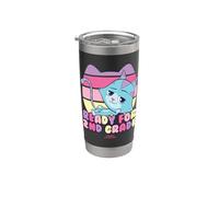 DreamWorks Gabby's Dollhouse Ready for 2nd Grade CatRat Stainless Steel Insulated Tumbler