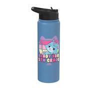 DreamWorks Gabby's Dollhouse Ready for 5th Grade CatRat Stainless Steel Insulated Water Bottle