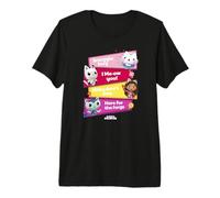 DreamWorks Gabby's Dollhouse Valentine's Day Stacked Group Premium T-Shirt