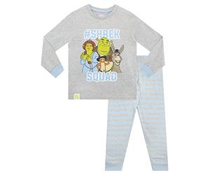 DREAMWORKS Girls Pyjamas Shrek Grey 5-6 Years