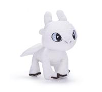 DreamWorks How to Train Your Dragon 7” (18cm) Light Fury Soft Plush Toys