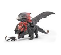 Dreamworks How to Train your Dragon, Actionfiguren-Set mit Roter Tod-Drachenfigu