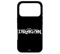 Dreamworks How To Train Your Dragon Logo Black And White Case for iPhone 17 Pro