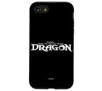 Dreamworks How To Train Your Dragon Logo Black And White Case for iPhone SE (2020) / 7 / 8