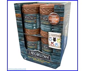 Dreamworks How to Train Your Dragon Mini Plush Display Case of 8 Blind Boxes NEW