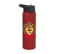 DreamWorks KouKou Alex The Lion Holiday Bow Stainless Steel Insulated Water Bottle