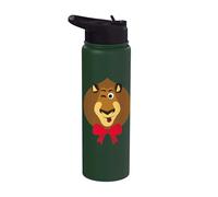 DreamWorks KouKou Alex The Lion Holiday Bow Stainless Steel Insulated Water Bottle