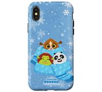 DreamWorks KouKou Cozy Scarf Snuggle Trio Case for iPhone X/XS