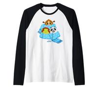 DreamWorks KouKou Cozy Scarf Snuggle Trio Raglan Baseball Tee