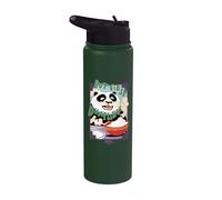 DreamWorks Kung Fu Panda 4 But First Dumplings Stainless Steel Insulated Water Bottle