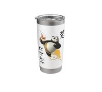 DreamWorks Kung Fu Panda 4 Po Flying Kick Stainless Steel Insulated Tumbler
