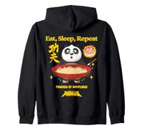 DreamWorks Kung Fu Panda Eat Sleep Repeat Dumplings Zip Hoodie