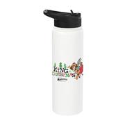 DreamWorks Madagascar Alex King of Christmas Stainless Steel Insulated Water Bottle