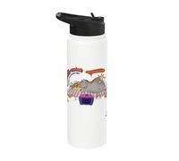 DreamWorks Madagascar Melman & Gloria Binge Watch Retro Stainless Steel Insulated Water Bottle