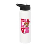 DreamWorks Madagascar Valentine's Day Mad Love Stainless Steel Insulated Water Bottle