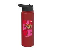 DreamWorks Madagascar Valentine's Day Mad Love Stainless Steel Insulated Water Bottle